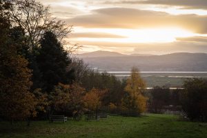 View across Ness Gardens