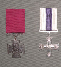 George Gunn VC and MC Medals