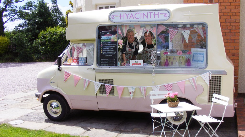 Vintage ice cream van