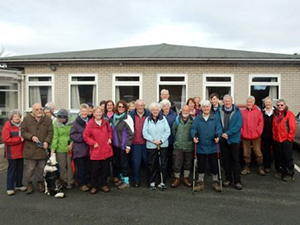 Walkers on the Sponsored Walk