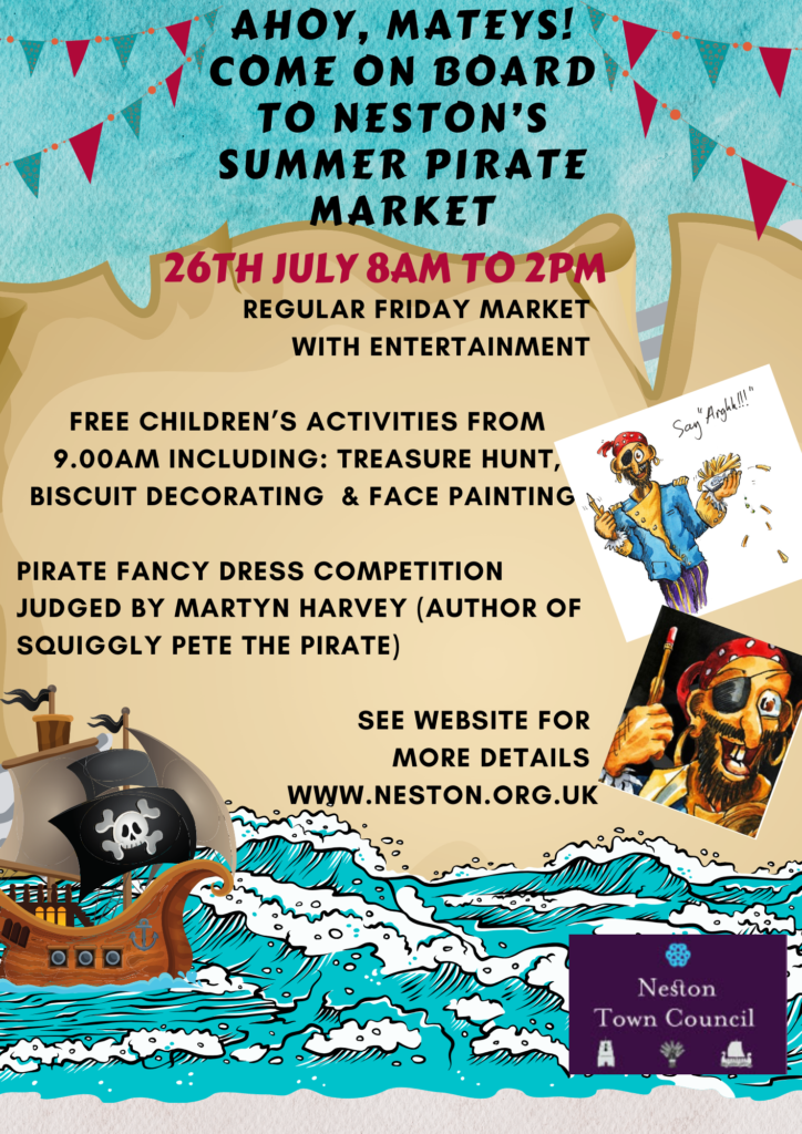 Pirate market poster
