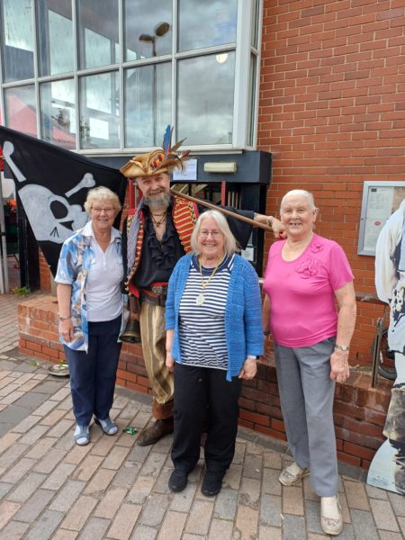 Pirate market photograph - town councillors