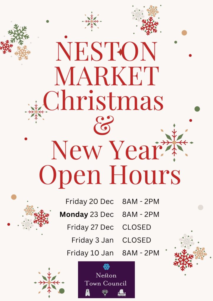 Details of the Market dates over Christmas